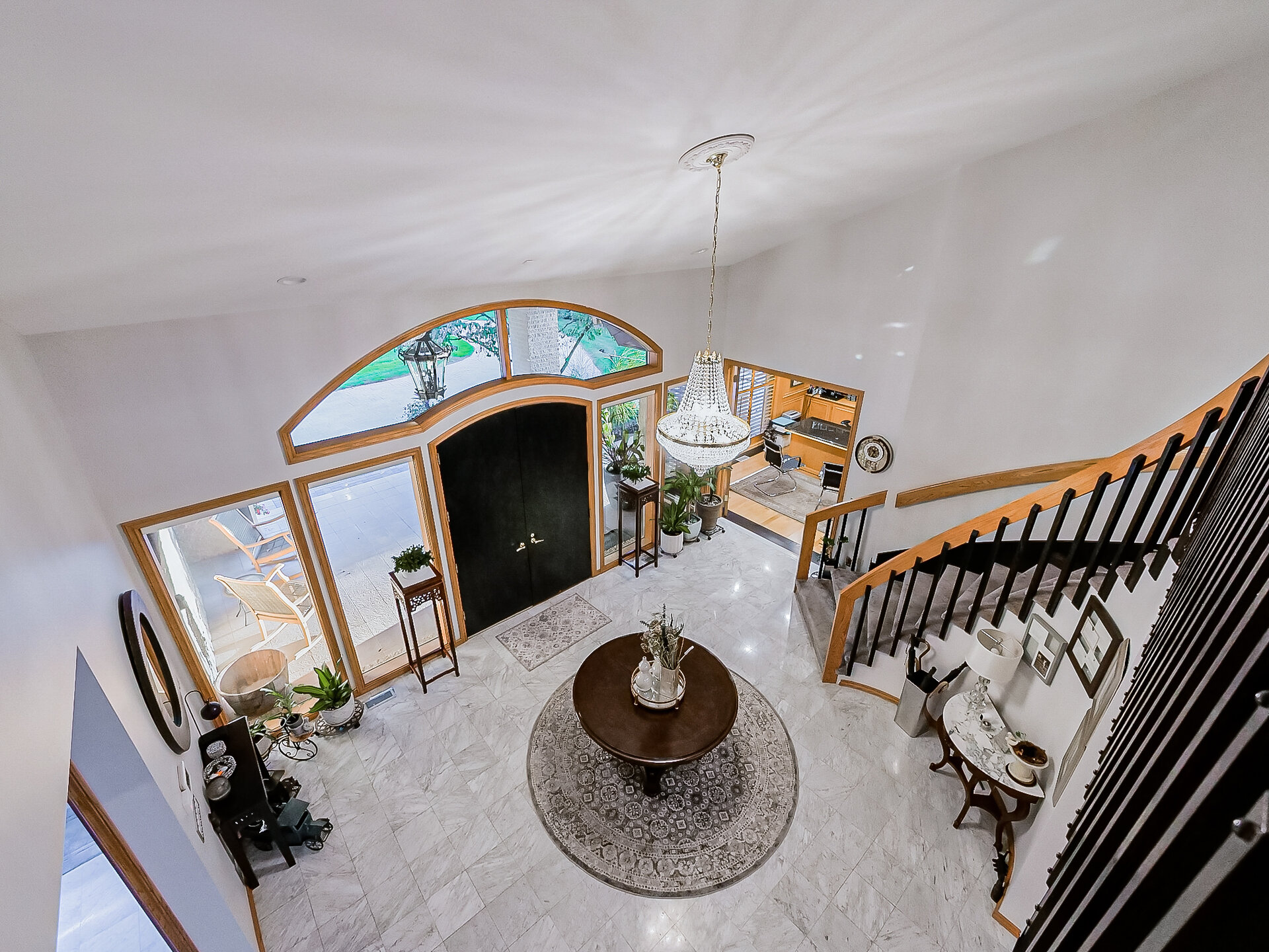 Foyer from above