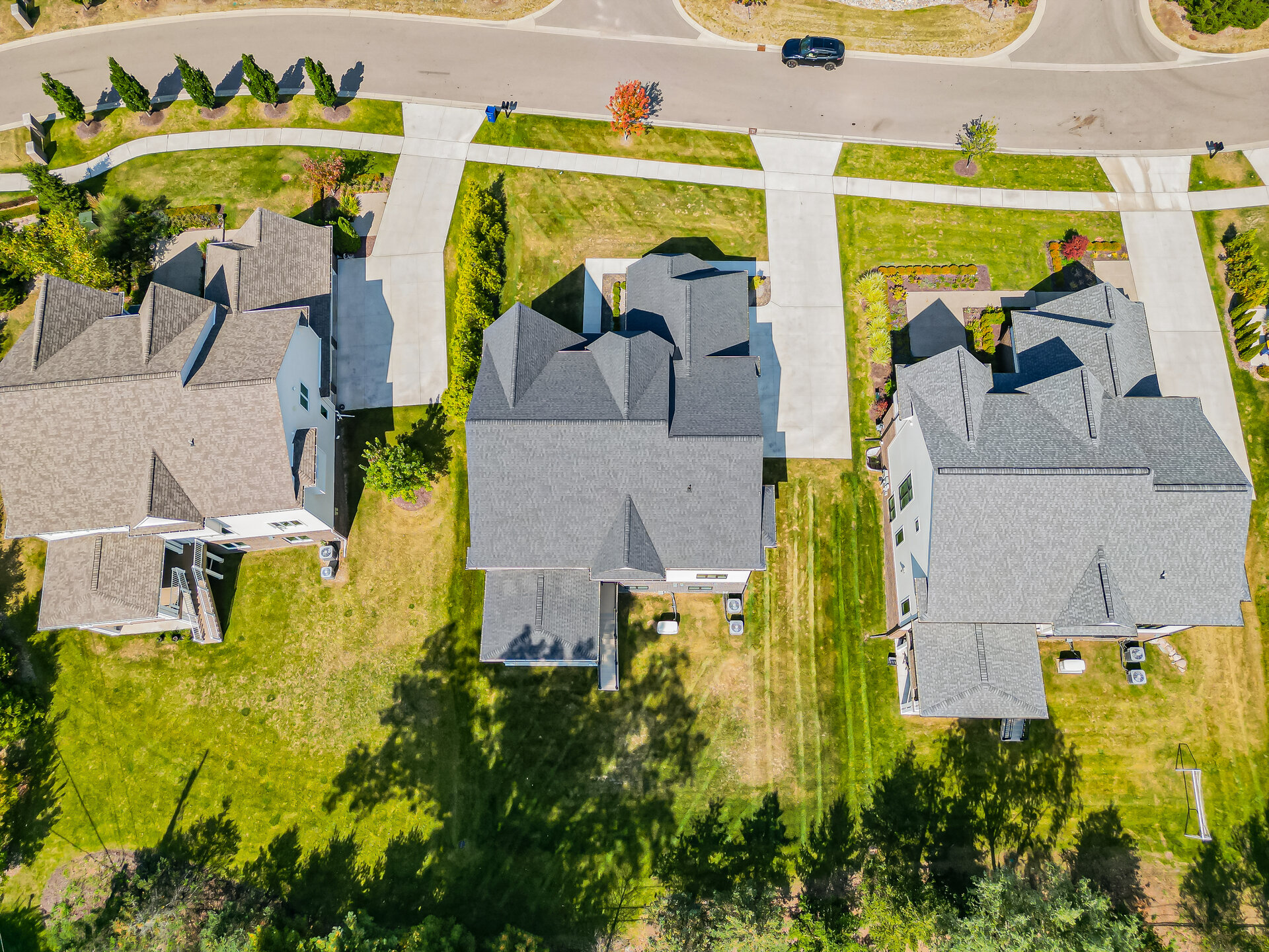 Close top-down rooflines