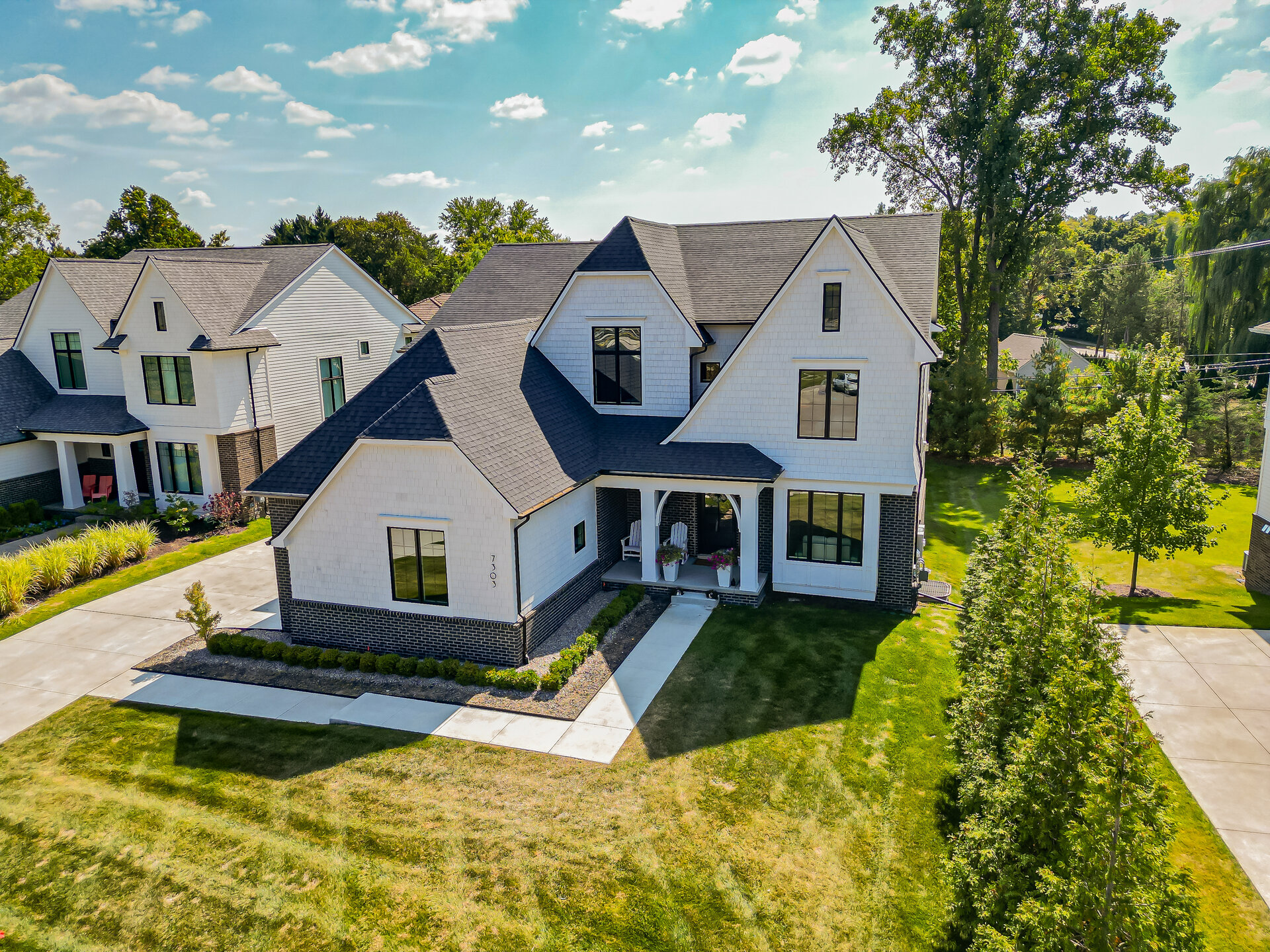 New Build Estate exterior